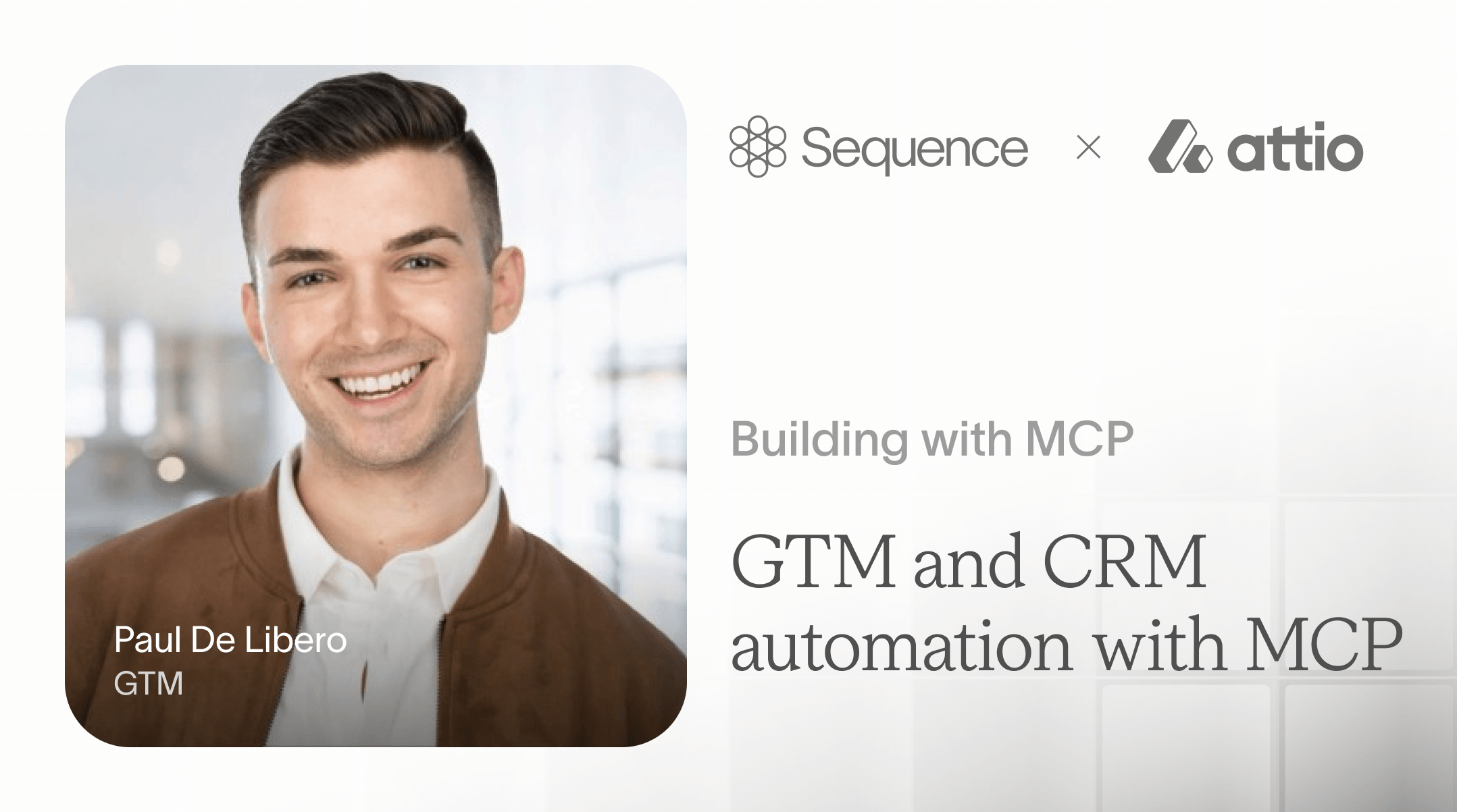 GTM and CRM automation with MCP