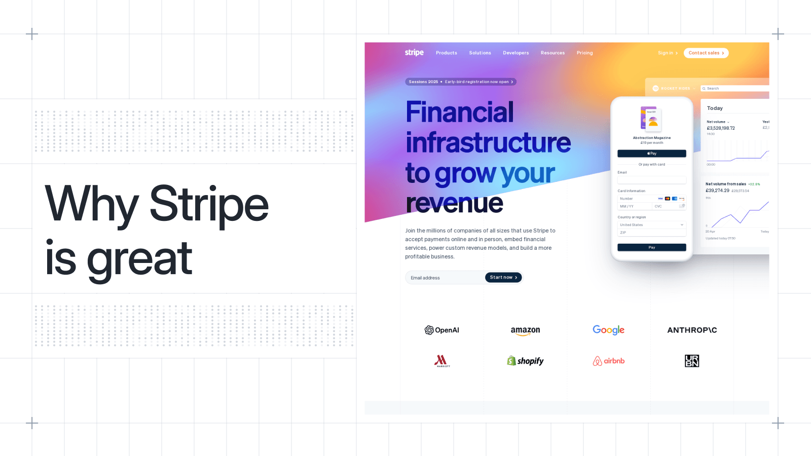 Why Stripe is great